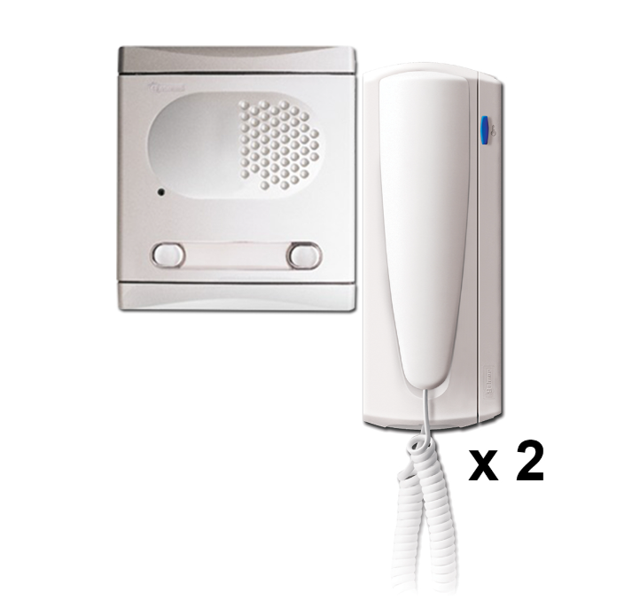 Interfon para 2 departamentos