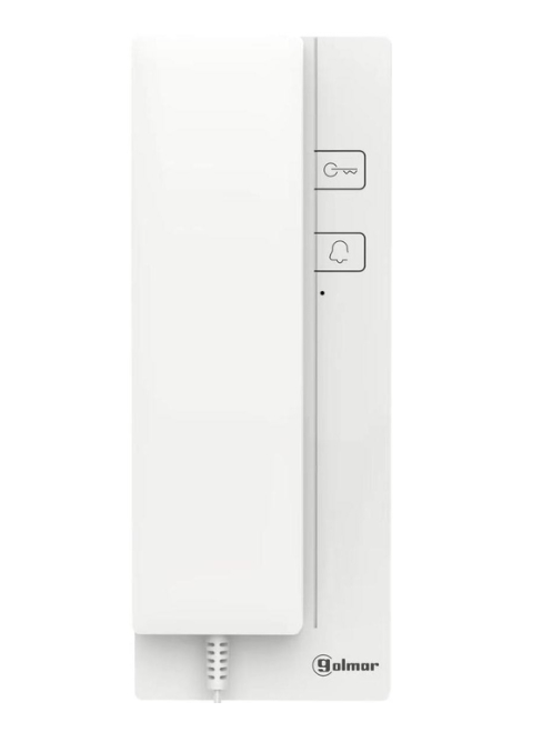 Teléfono de comunicación para interfon instalación digital \"G2+\" de 2 hilos